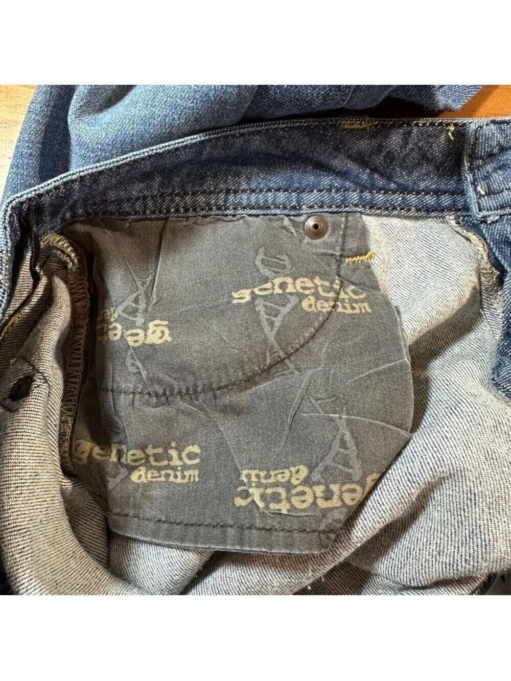 Genetic Denim “The Shane” Cigarette Jeans in Saddle Wash - Size 28 - Picture 15 of 16